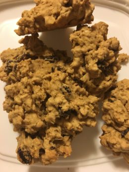Gf Oatmeal Raison Cookies (vegan)